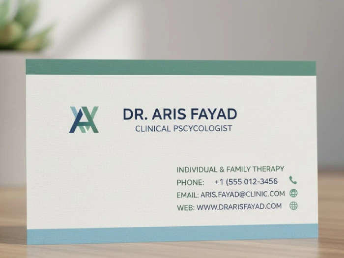 عوامل مهم در طراحی کارت ویزیت روانشناسی