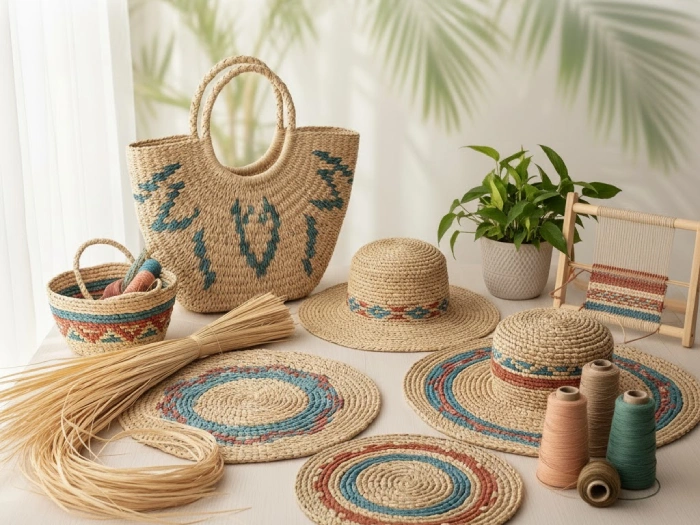 رافیا بافی چیست؟