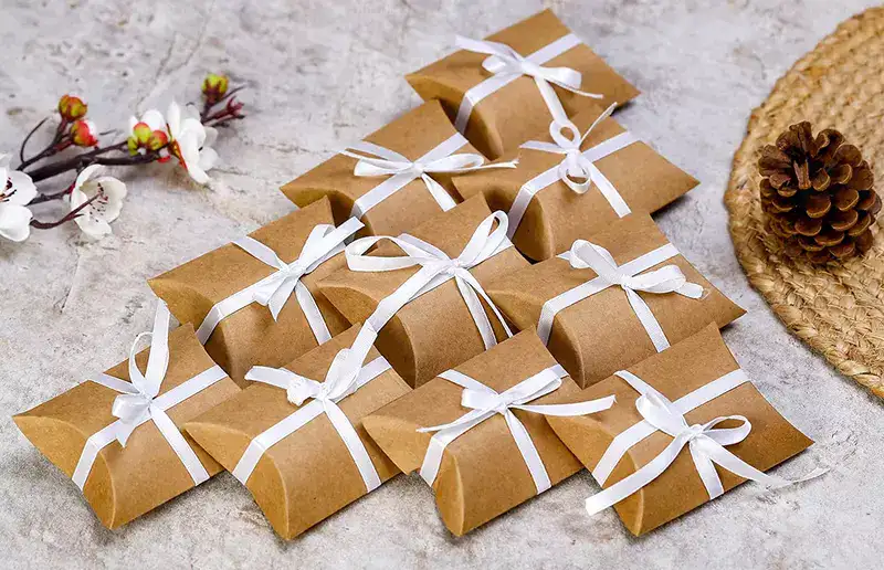 بسته بندی محصولات خانگی با جعبه بالشتی