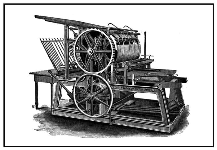 یوهانس گوتنبرگ و اختراع دستگاه چاپ