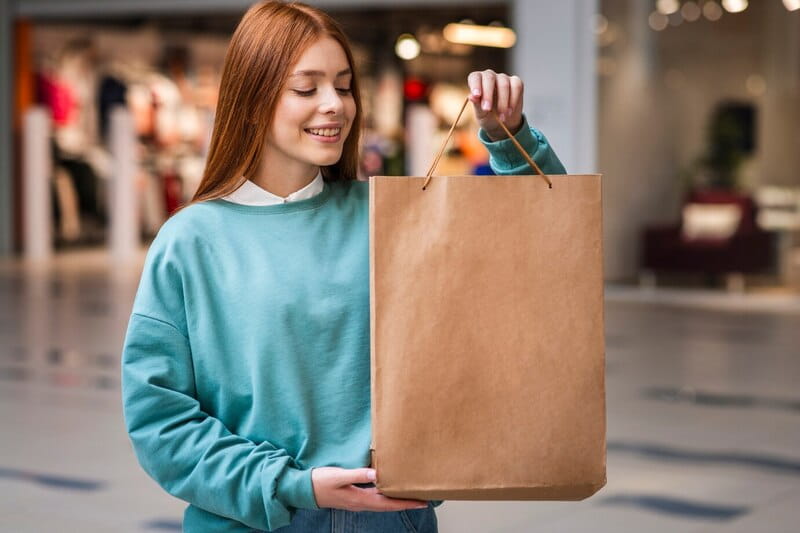بسته بندی ساعت با شاپینگ بگ