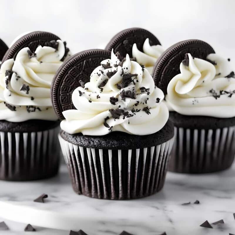 طرز تهیه کاپ کیک شکلاتی با کپسول کاغذی