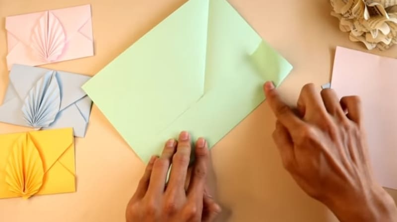 آموزش ساخت پاکت پول فانتزی 