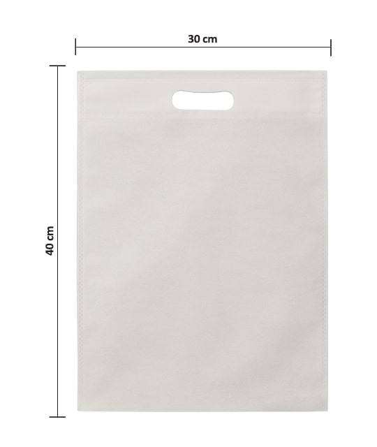 ساک پارچه ای اسپان سفید 40×30