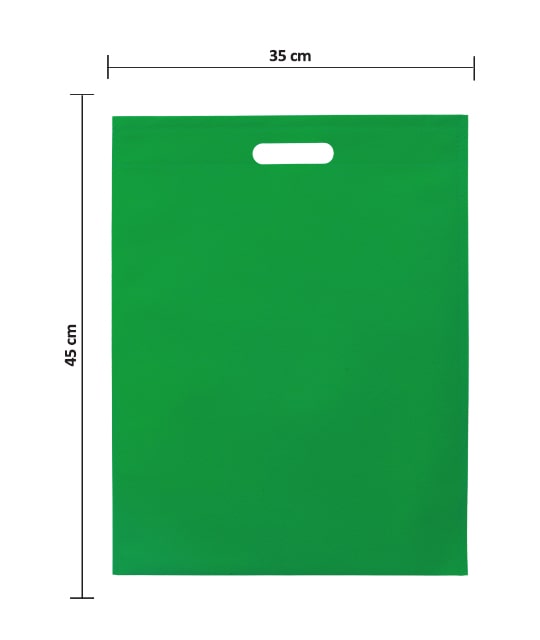 ساک پارچه ای اسپان سبز 45×35