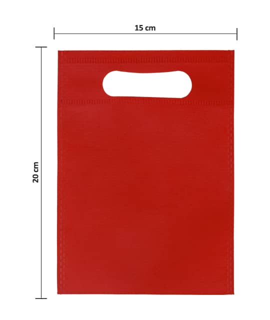 ساک پارچه ای اسپان قرمز 20×15
