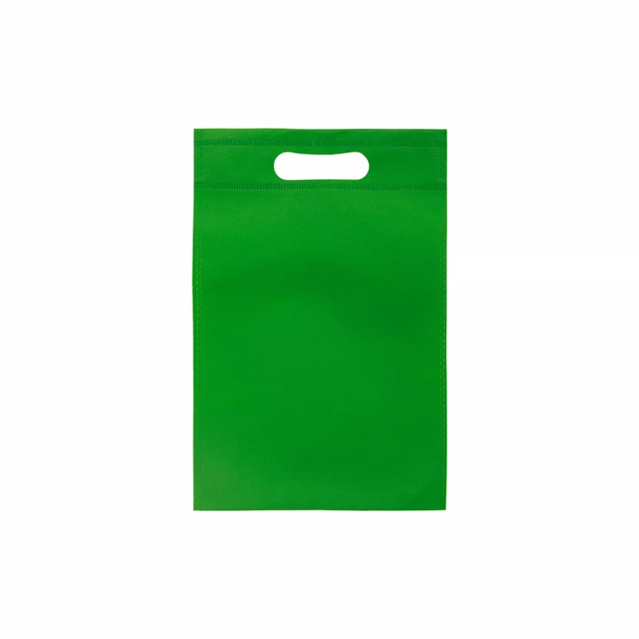 ساک اسپان دوخت حرارتی فلت عمودی 30×20 سبز روشن