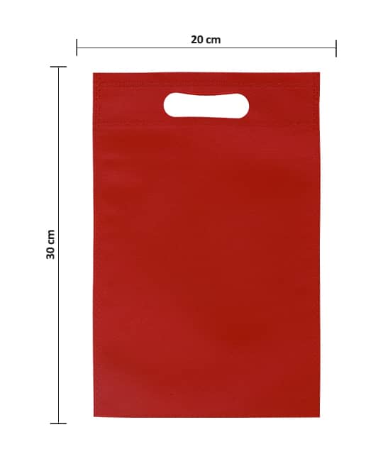 ساک پارچه ای اسپان قرمز 30×20