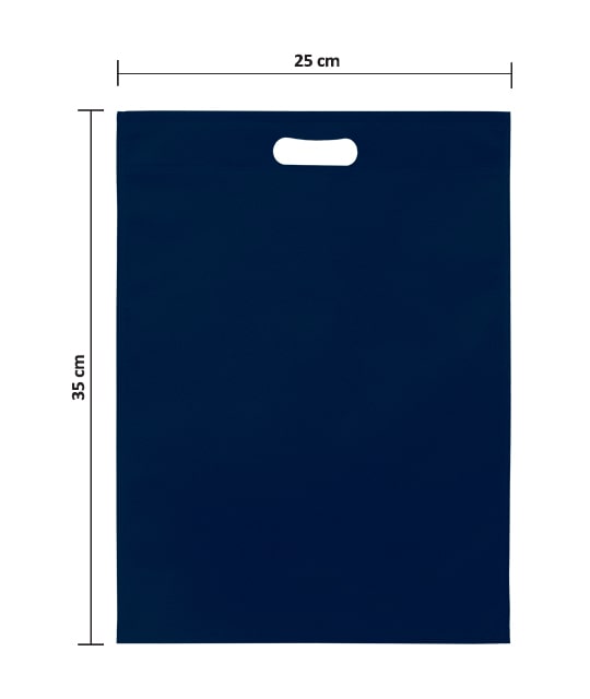 ساک پارچه ای اسپان آبی نفتی 35×25