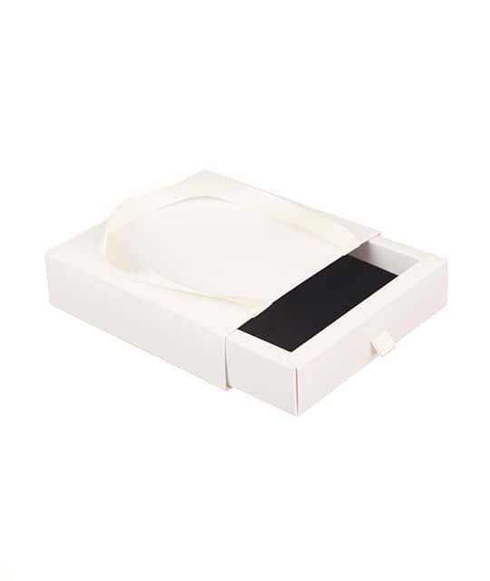 هارد باکس کشویی 13.4×13.1 سفید