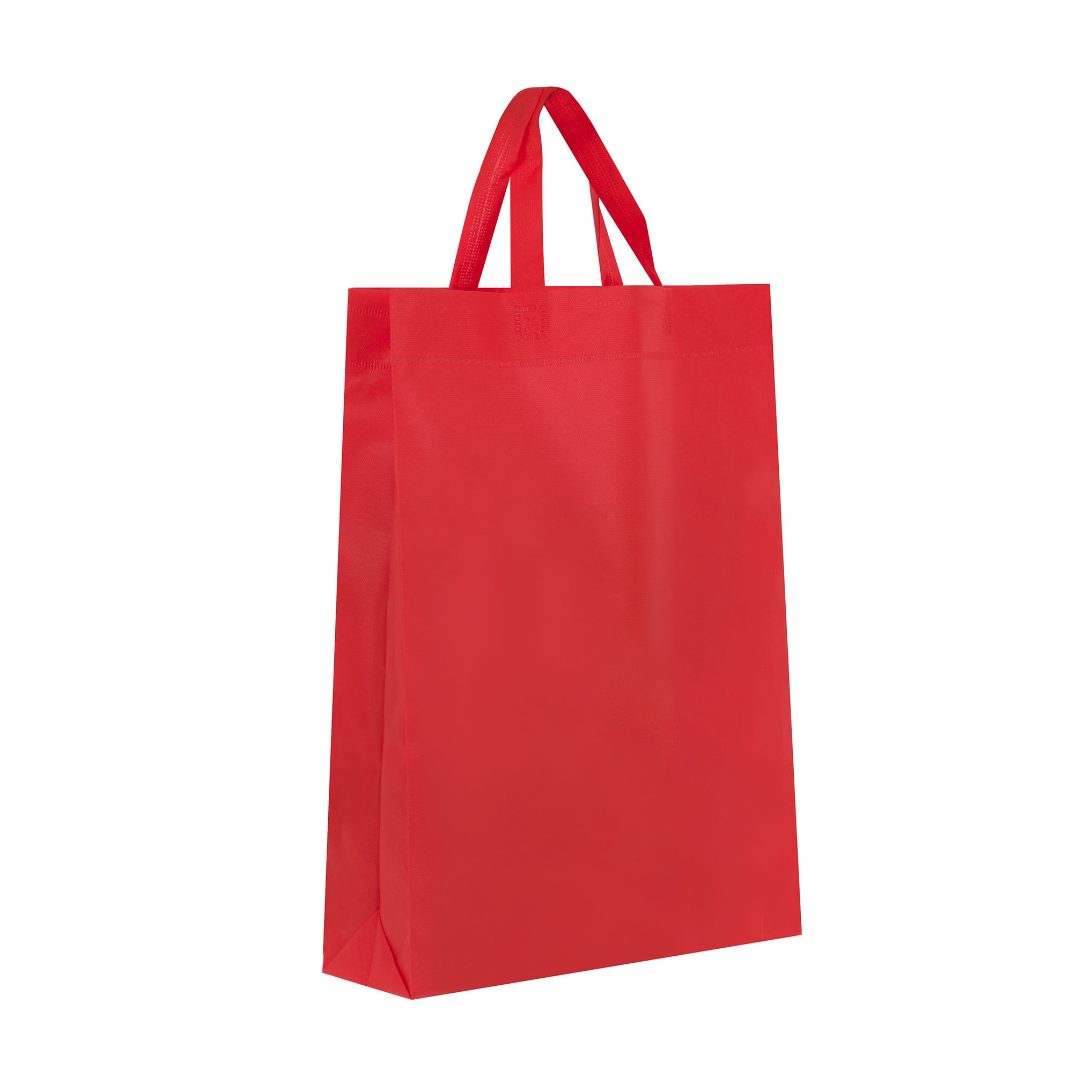 ساک اسپان دوخت حرارتی فول گاست عمودی 35×45 قرمز
