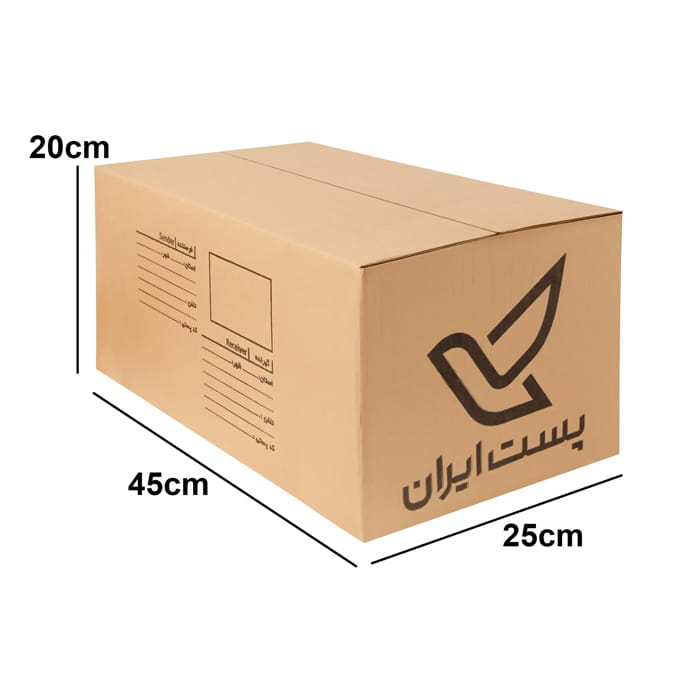 کارتن پستی سایز 6