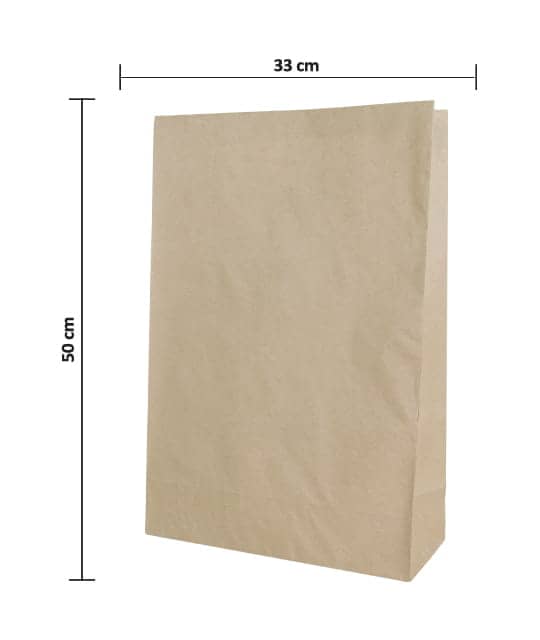 ساک کاغذی بدون دسته 50×33