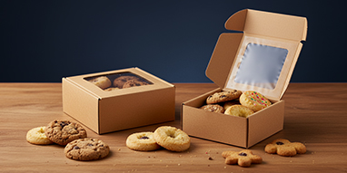 تصویر بسته بندی کوکی و شیرینی