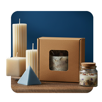 تصویر بسته بندی شمع